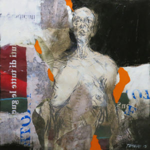 Giacometti presenza – strappo